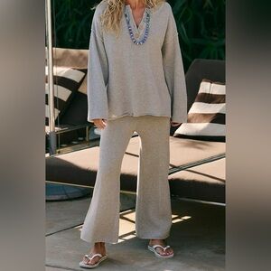 Free People Knit Hailee Sweater Set